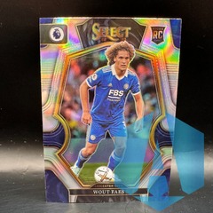 2022-23 Select Premier League Silver Prizm Wout Faes #112 Rookie RC